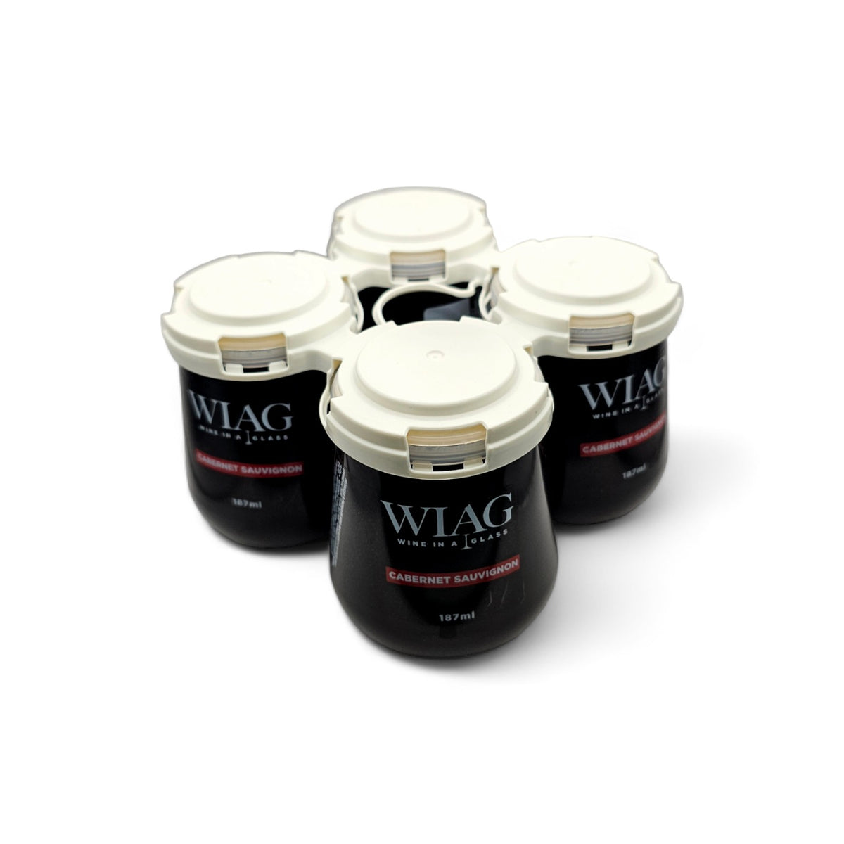 4 Pack Wine - Elegant Single-Serve Wine In A Glass - Premium Quality, Perfect Portion - WIAG Global